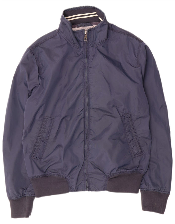 Giubbotto bomber da uomo Playlife UK 44 2XL Nylon blu navy