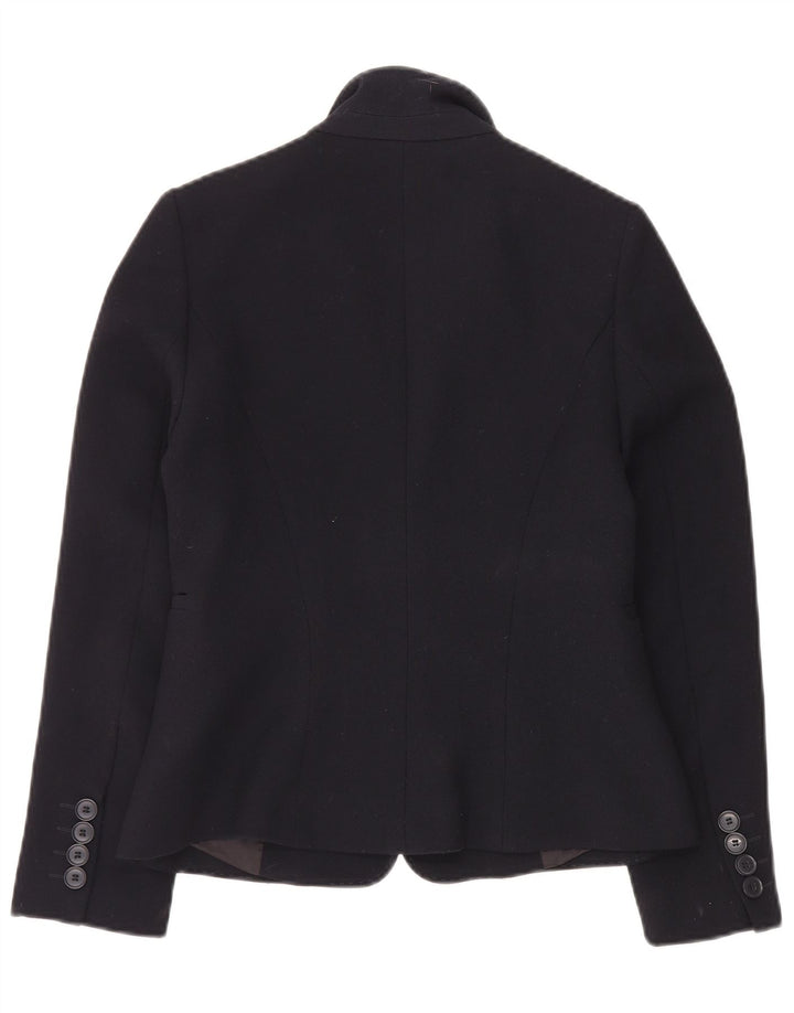 Giacca blazer da donna a 1 bottone Hobbs UK 8 piccola in poliestere blu navy