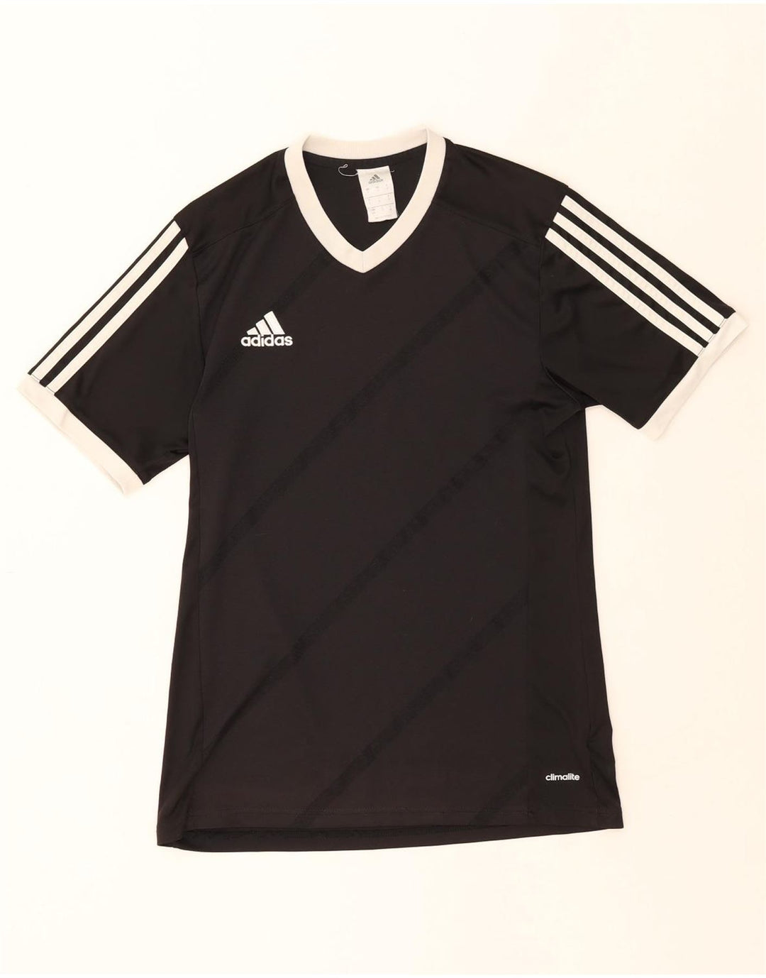 ADIDAS Mens Climalite T-Shirt Top Small Black Vintage Adidas and Second-Hand Adidas from Messina Hembry 