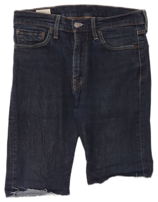 Pantaloncini di jeans Levi's 510 da uomo W32 cotone blu navy medio