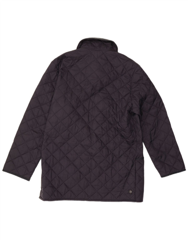 Giacca trapuntata da uomo Barbour UK 38 media blu navy in poliammide