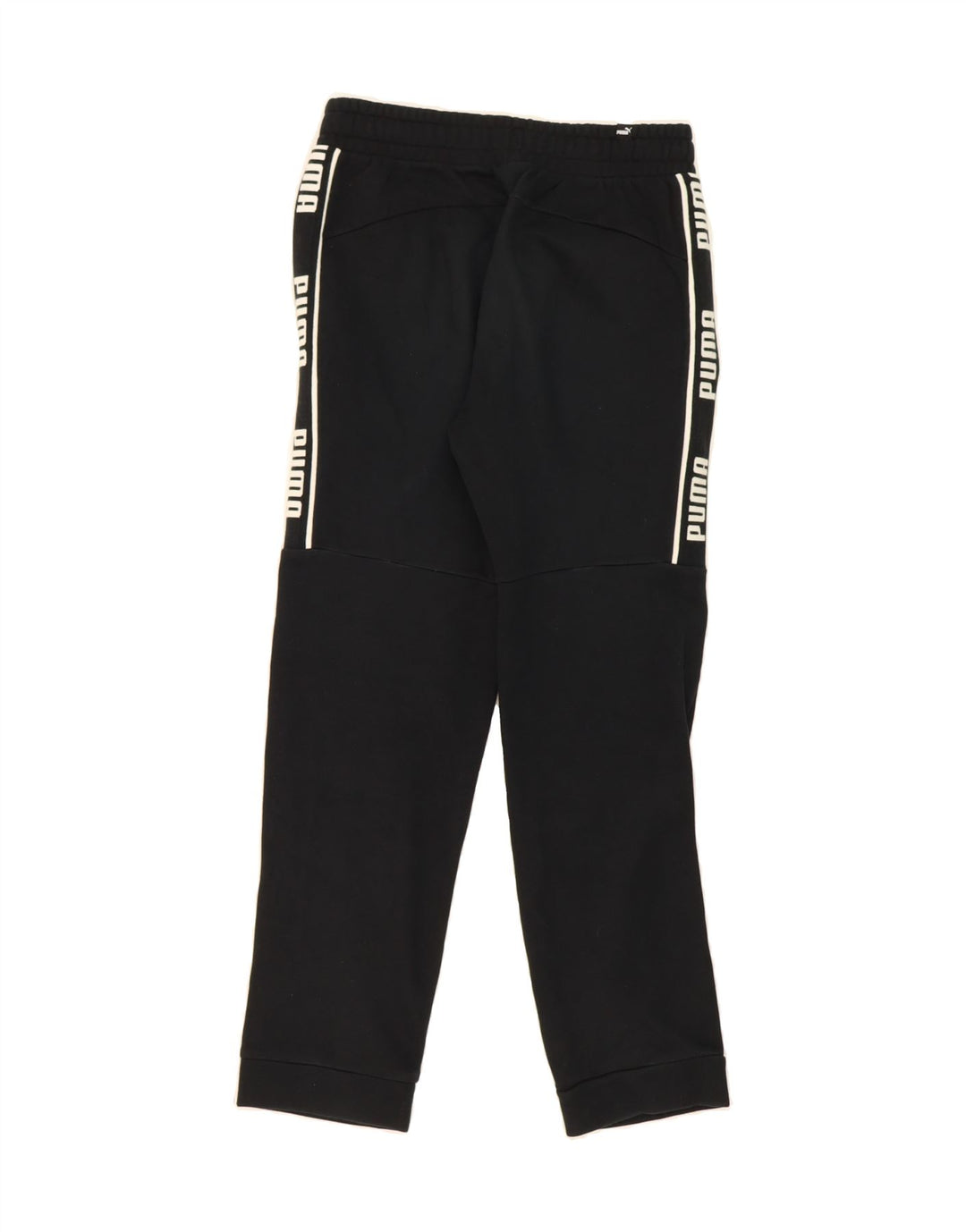 PUMA Mens Graphic Tracksuit Trousers Joggers Small Black Cotton Vintage Puma and Second-Hand Puma from Messina Hembry 