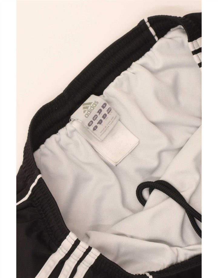 Pantaloncini sportivi Adidas Climalite da uomo grandi in poliestere nero