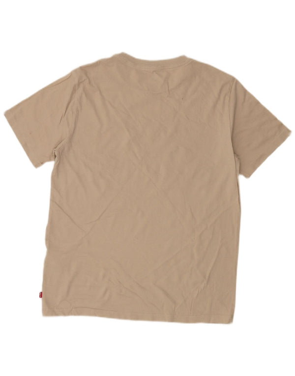 T-shirt grafica da uomo con vestibilità standard Levi's, in cotone beige medio