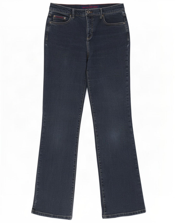 Jeans Marks & Spencer Per Una Bootcut da donna UK 12 Medium W30 L32 Blu Navy
