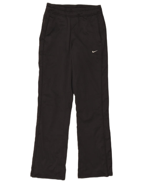 Pantaloni della tuta da donna Nike Dri Fit UK 6 XS poliestere nero