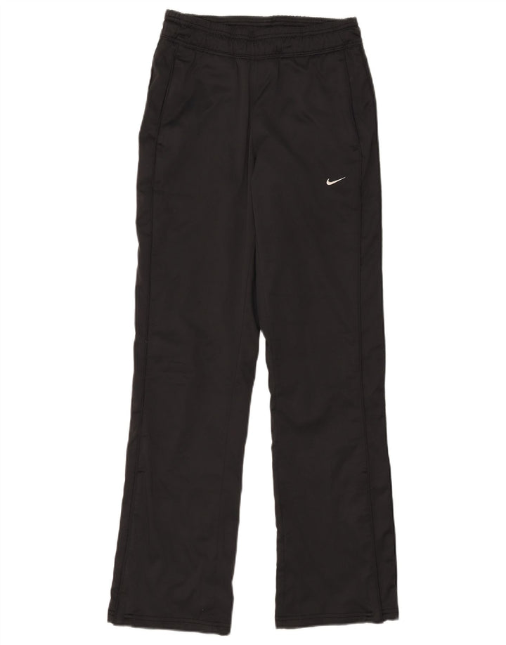 Pantaloni della tuta da donna Nike Dri Fit UK 6 XS poliestere nero