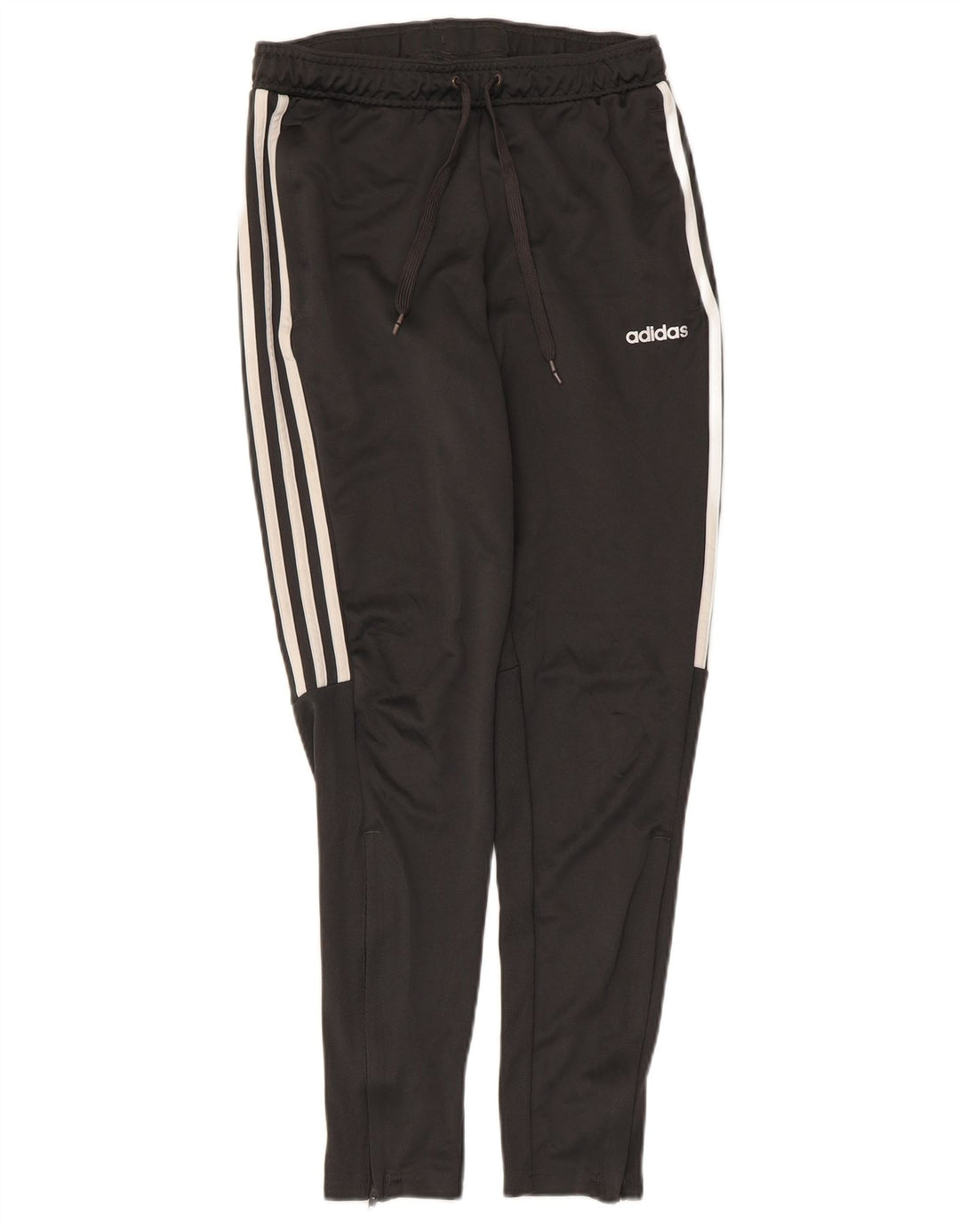 Pantaloni da tuta da uomo Adidas UK 8/10 Small Nero Poliestere