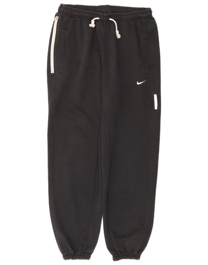 Pantaloni da tuta Nike Dri Fit da uomo, pantaloni da jogging, cotone medio nero
