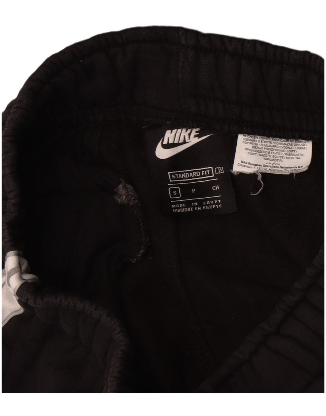 Pantaloni da tuta con grafica Nike da uomo Joggers Small Black Colourblock