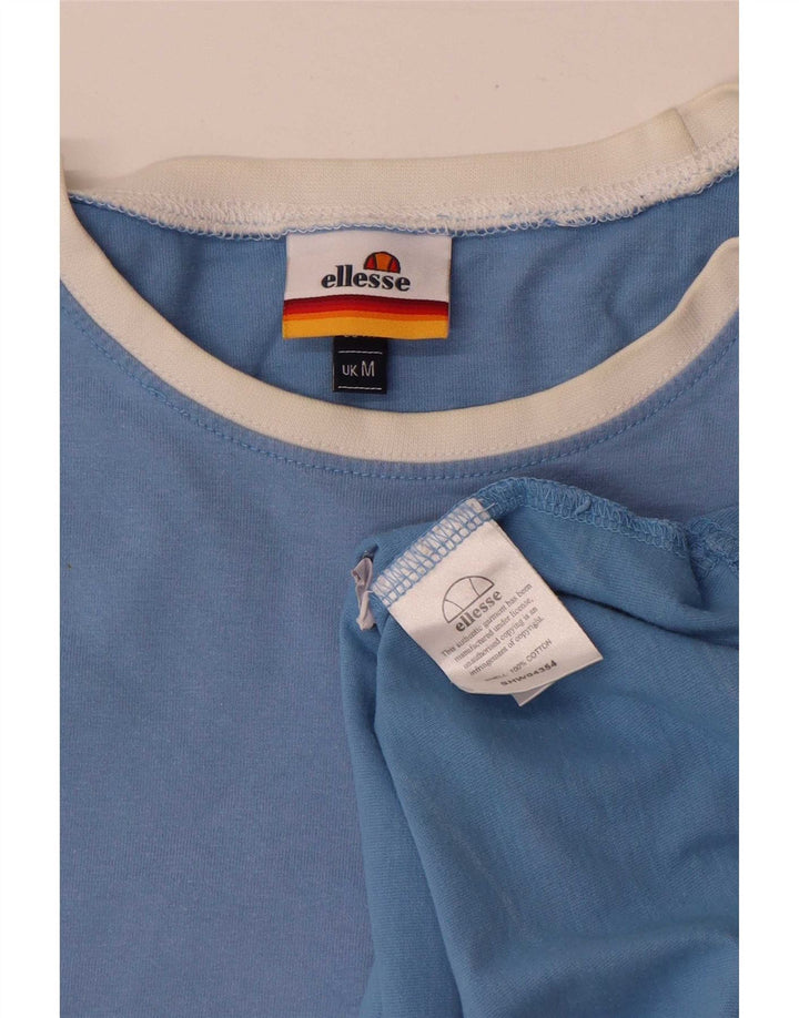 T-shirt da uomo Ellesse Top in cotone blu medio
