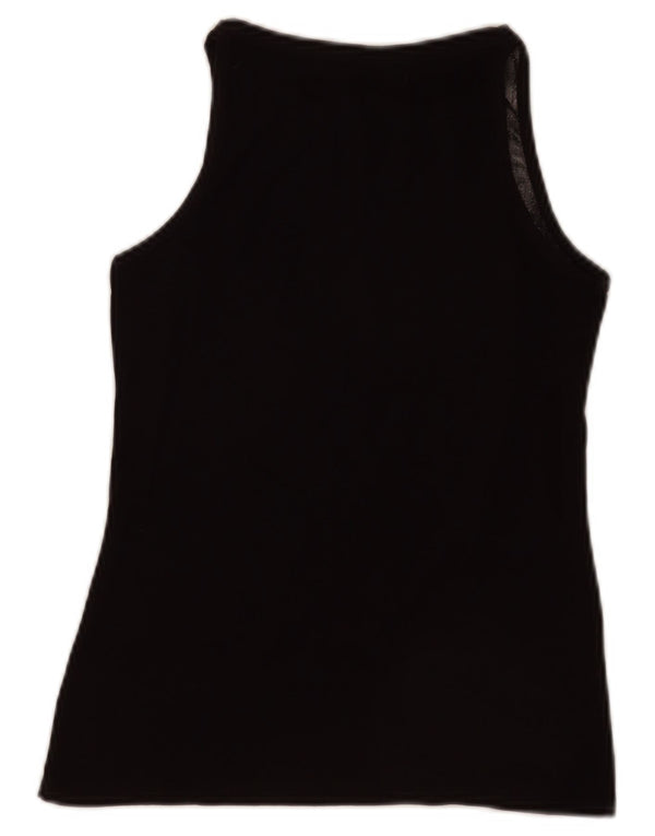 Canotta da donna Pierre Cardin UK 4 XS nera chiazzata