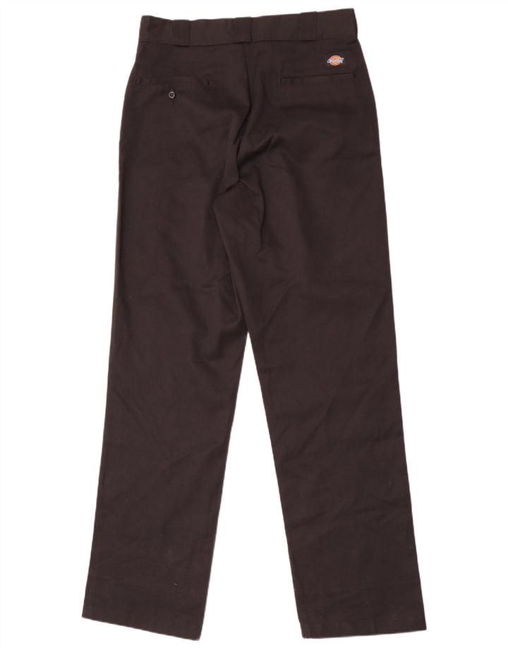 Pantaloni chino dritti da uomo Dickies W32 L34 poliestere nero