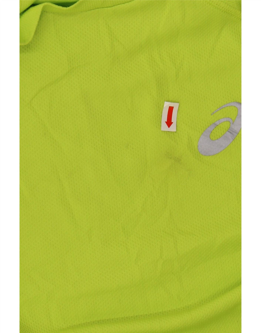 T-shirt da uomo Asics Top verde medio in poliestere
