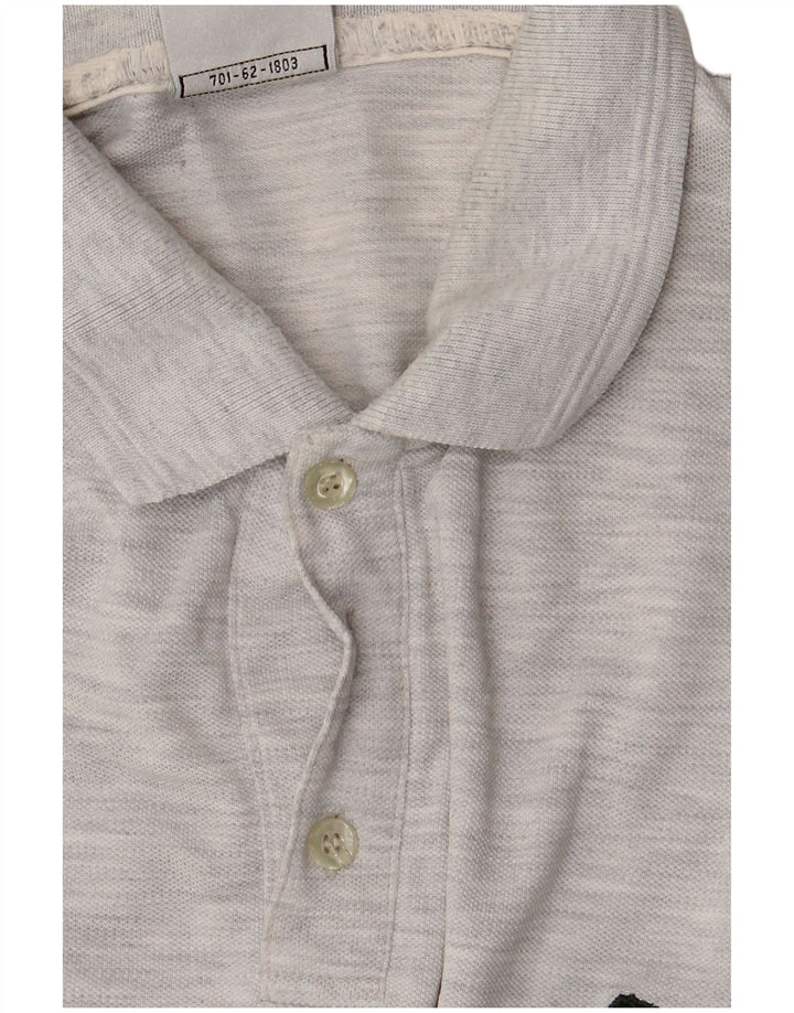 Polo Puma da uomo grande grigia screziata