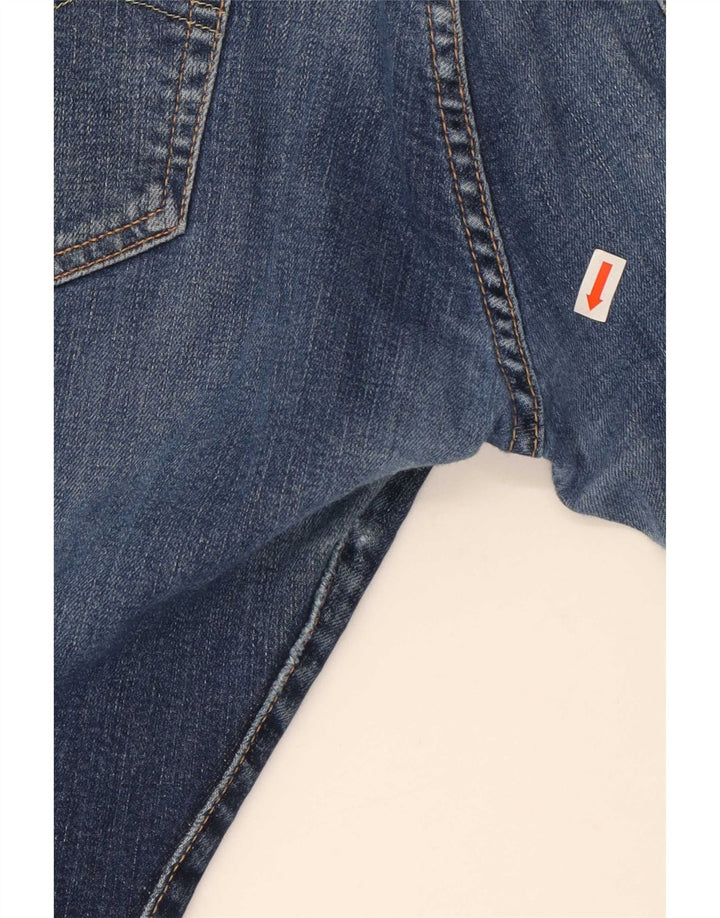 Jeans dritti da uomo Levi's W31 L30 in cotone blu navy