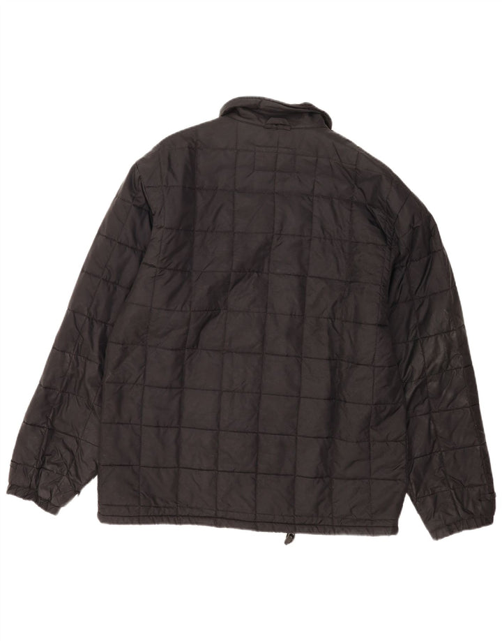 Giacca trapuntata da uomo Quiksilver UK 40 grande nera