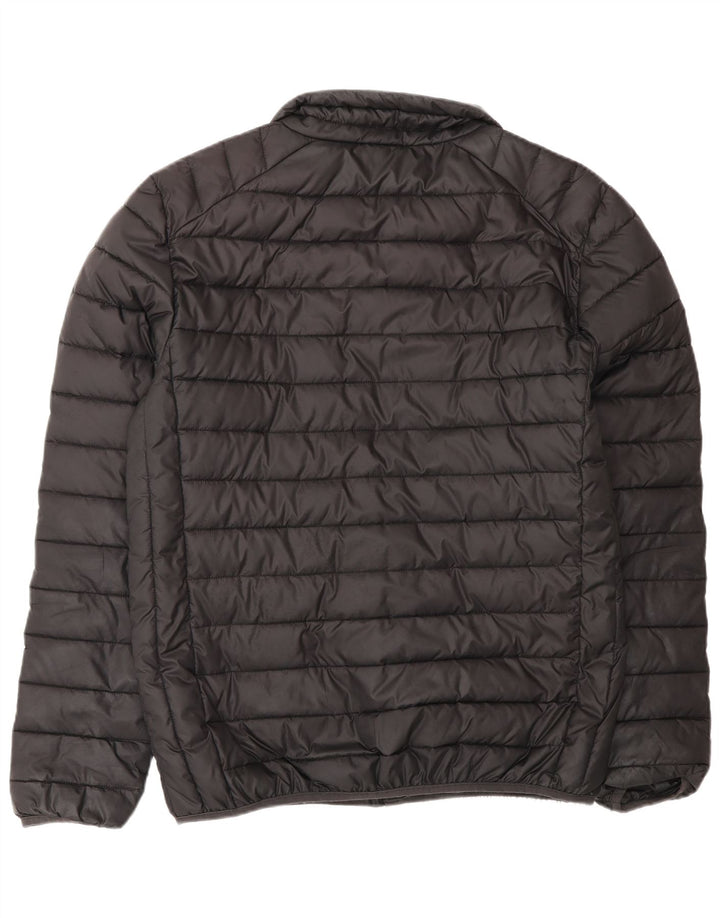 Giacca imbottita grafica da uomo Ellesse UK 40 grande poliestere nero