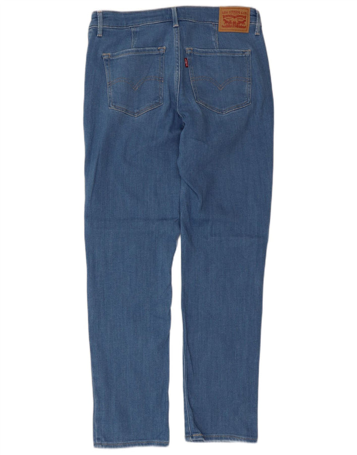 LEVI'S Jeans 712 Slim da Donna W31 L30 Blu Cotone