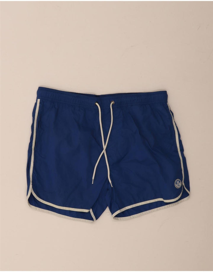 Pantaloncini da bagno da uomo North Sails grandi in poliestere blu