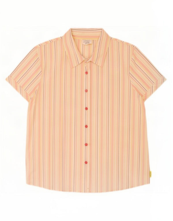 Camicia da donna Calvin Klein Jeans UK 16 Large a righe multicolori