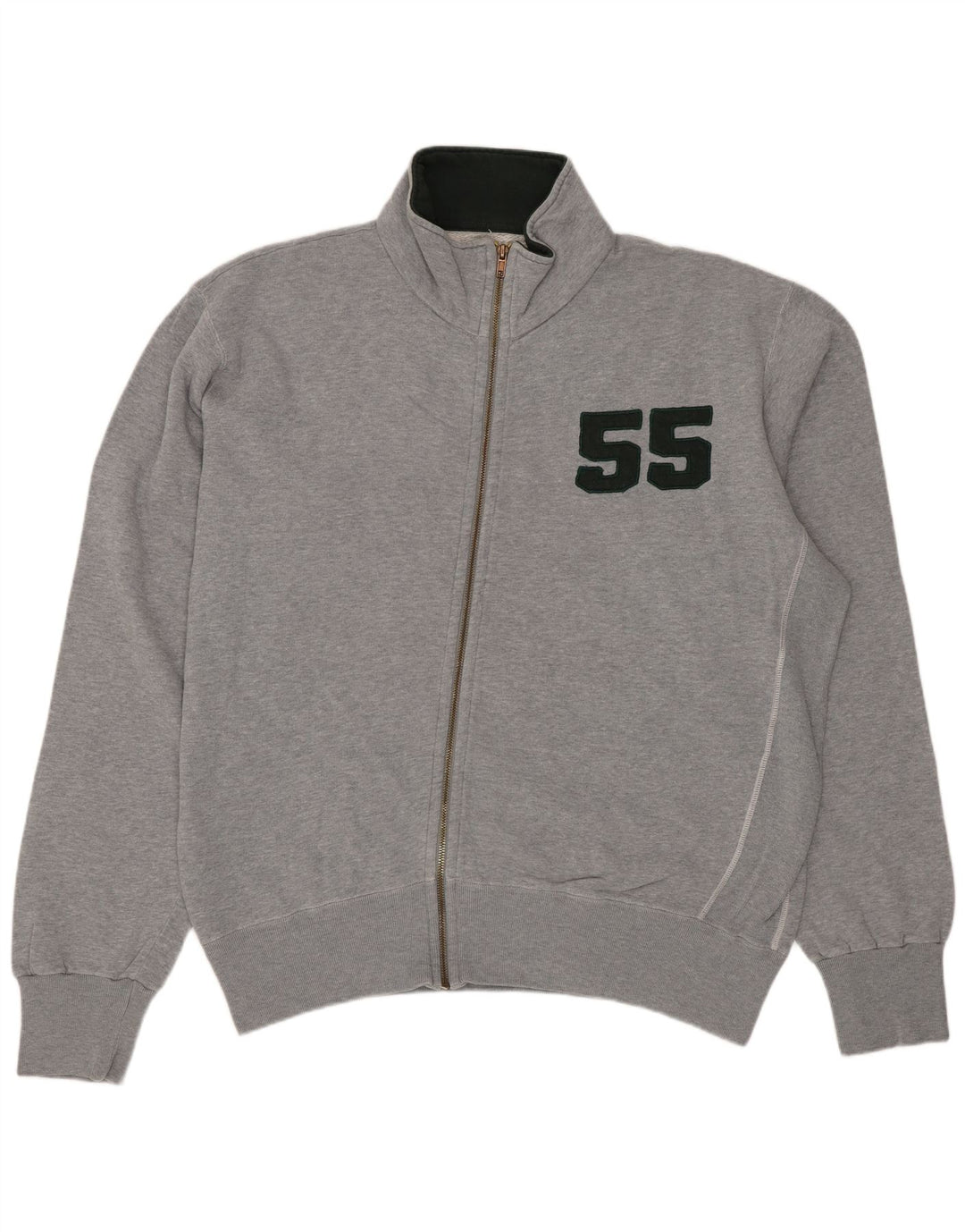 Giacca da ginnastica grafica da uomo VINTAGE XL in cotone grigio