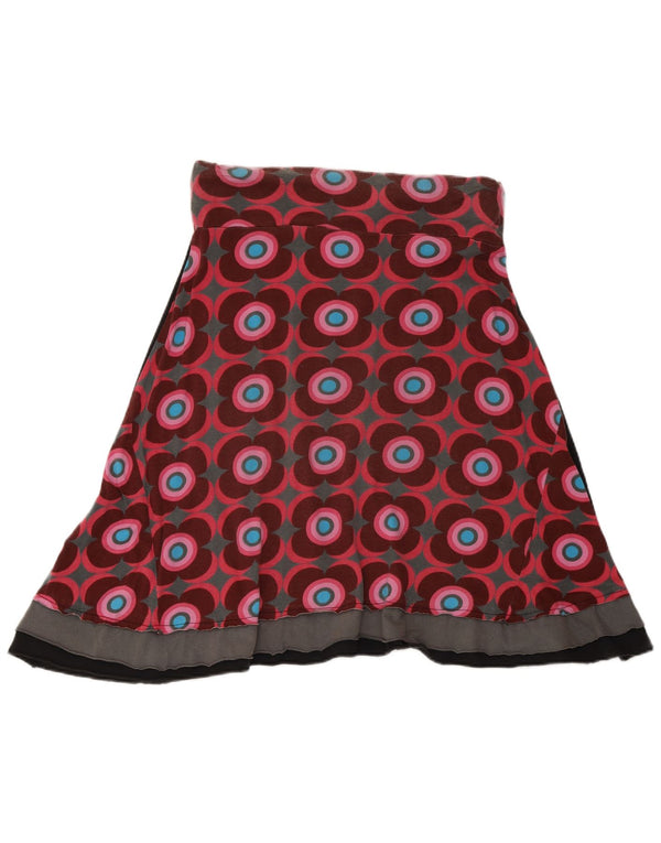 Desigual Gonna a trapezio grafica da donna media W30 cotone geometrico nero
