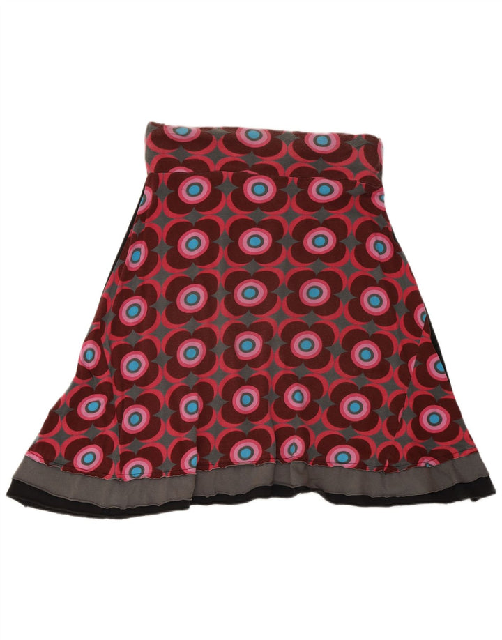 Desigual Gonna a trapezio grafica da donna media W30 cotone geometrico nero