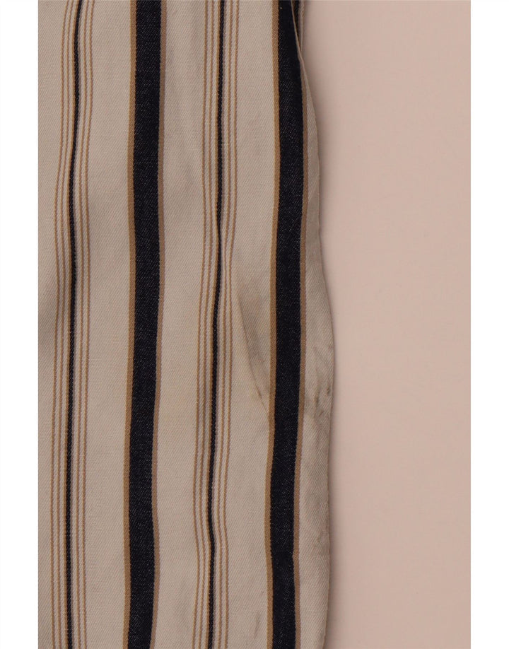 LEVI'S Camicia da uomo in flanella piccola a righe bianche