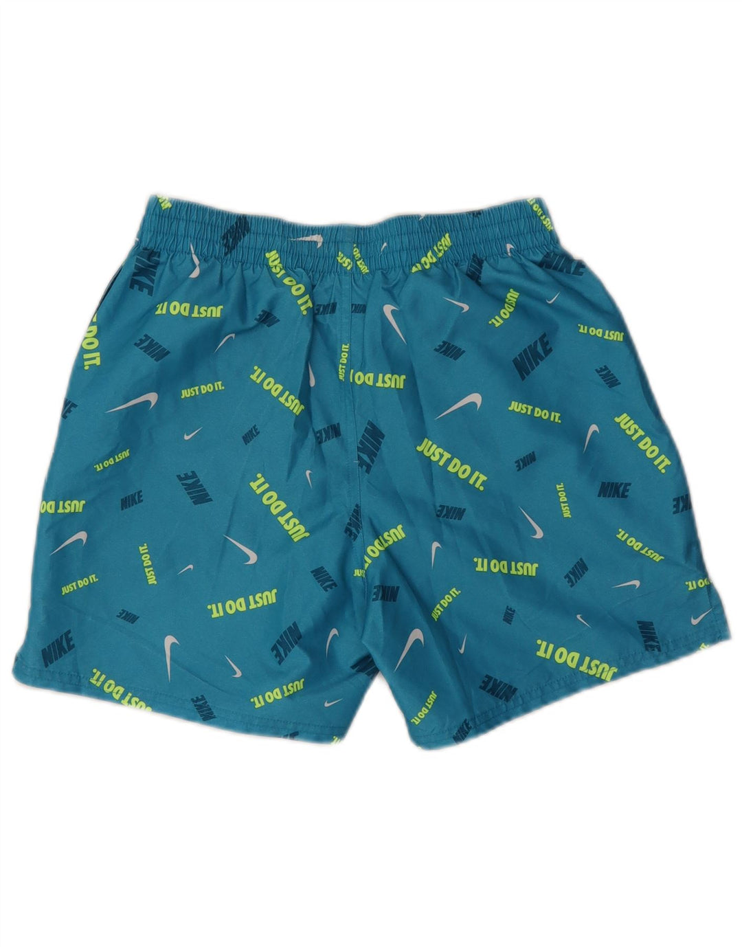 Pantaloncini sportivi grafici Nike da uomo piccoli in poliestere blu