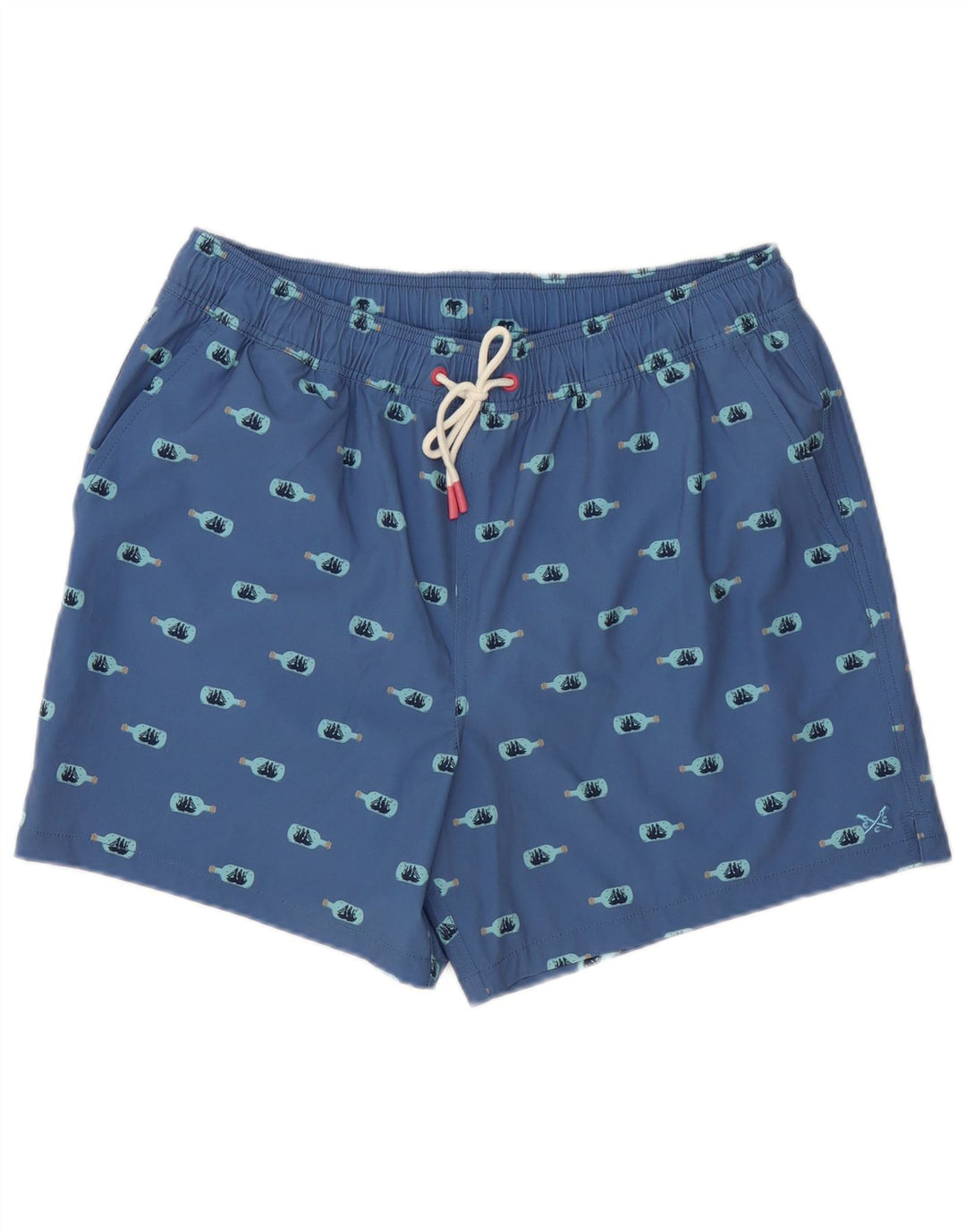 Crew Clothing Pantaloncini da bagno grafici da uomo XL Poliestere blu