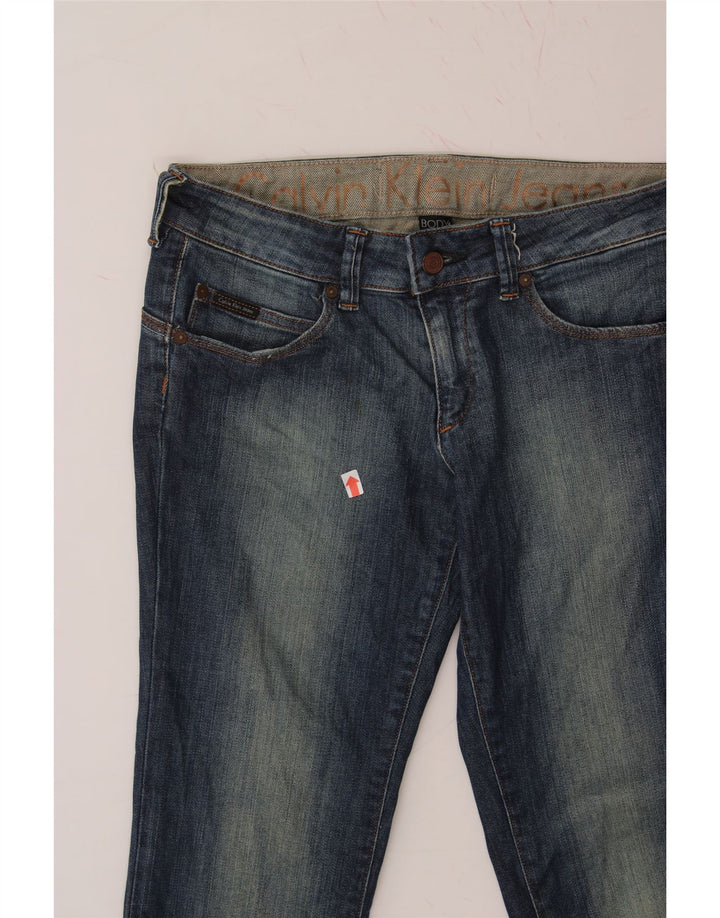 CALVIN KLEIN Womens Slim Jeans W29 L34 Blue Cotton Vintage Calvin Klein and Second-Hand Calvin Klein from Messina Hembry 
