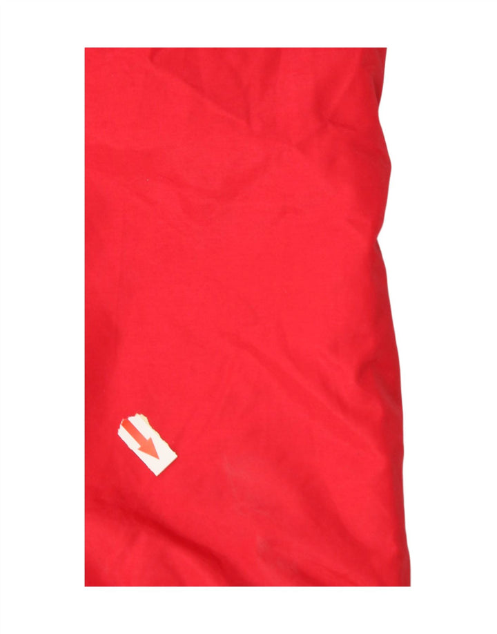 Tuta da sci con cappuccio da donna Brugi IT 44 Medium Red Colourblock in poliammide