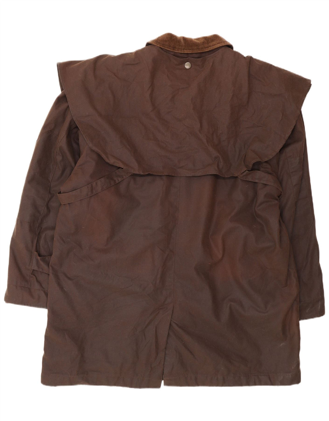 Giacca da uomo in cotone cerato Derby UK 40 grande marrone