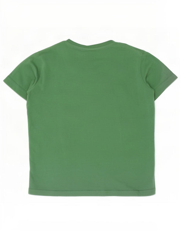 T-shirt grafica Champion da bambino, 7-8 anni, piccola, in cotone verde