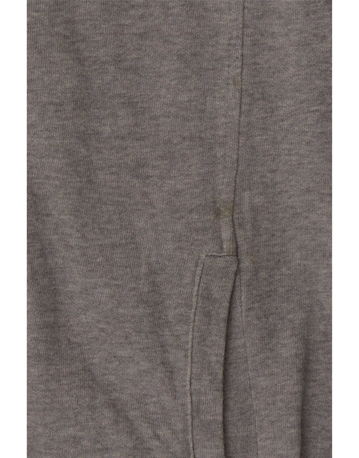 Giacca da tuta da donna Adidas UK 16 grande cotone grigio