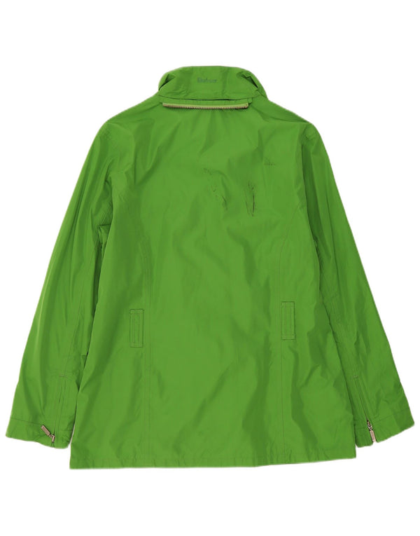 Giacca antipioggia da donna Barbour UK 16 Large Verde Poliestere