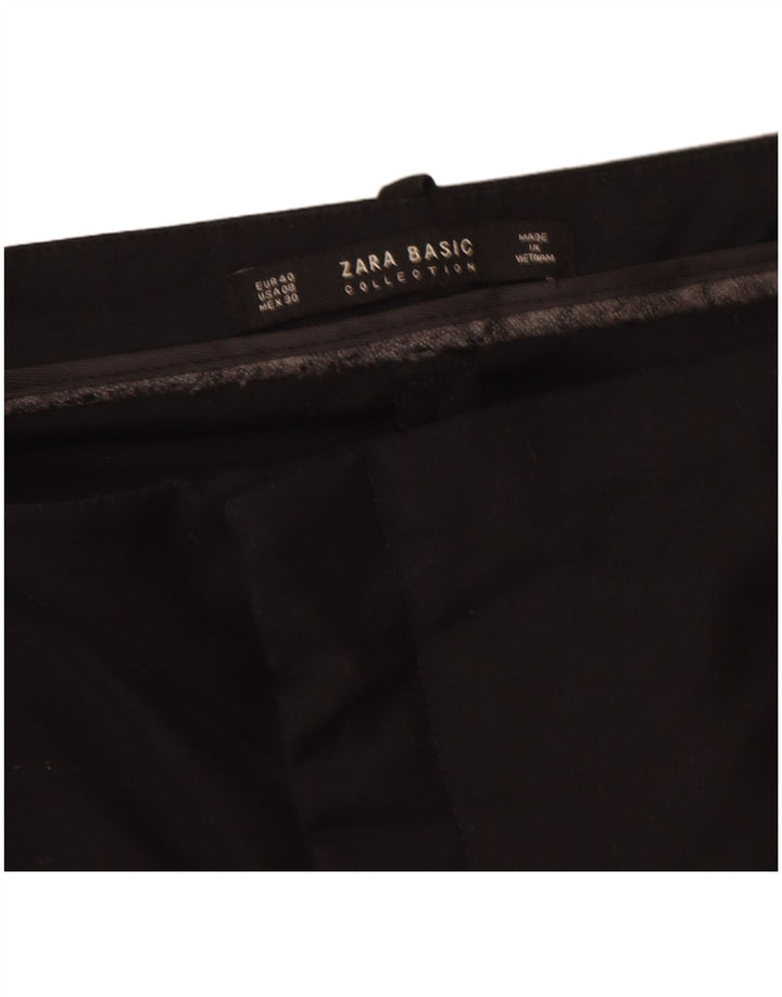 Pantaloni chino slim da donna Zara EU 40 medi W32 L28 neri