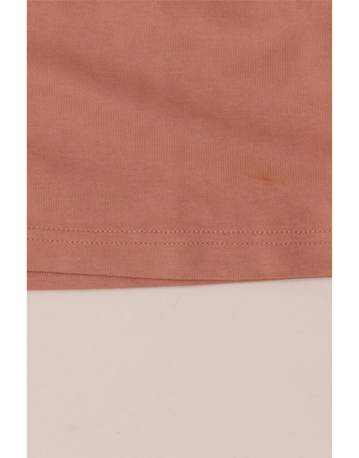 PUMA Felpa con cappuccio grafica oversize corta da donna UK 12 Rosa medio