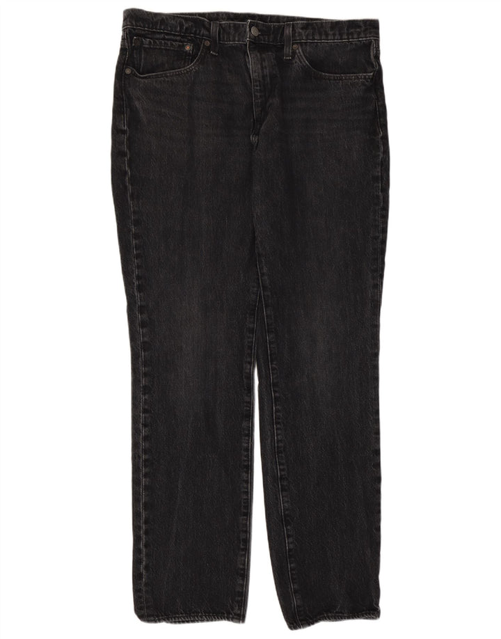 Jeans dritti da uomo Levi's W36 L31 cotone grigio