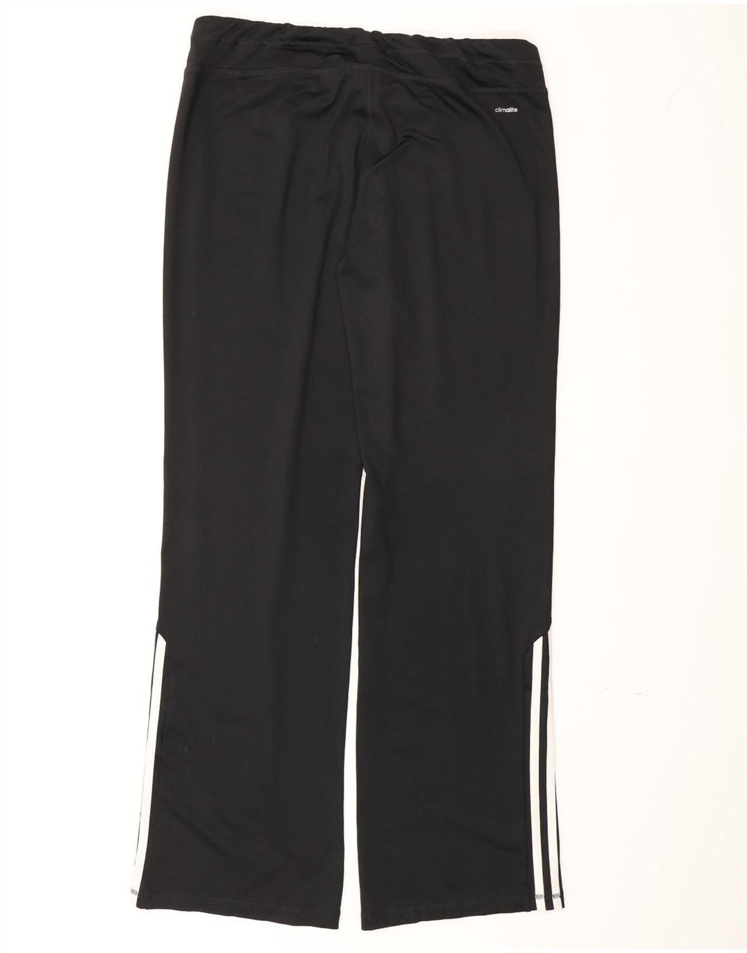 Pantaloni da tuta Adidas Climalite da donna UK 16/18 Large Nero Poliestere