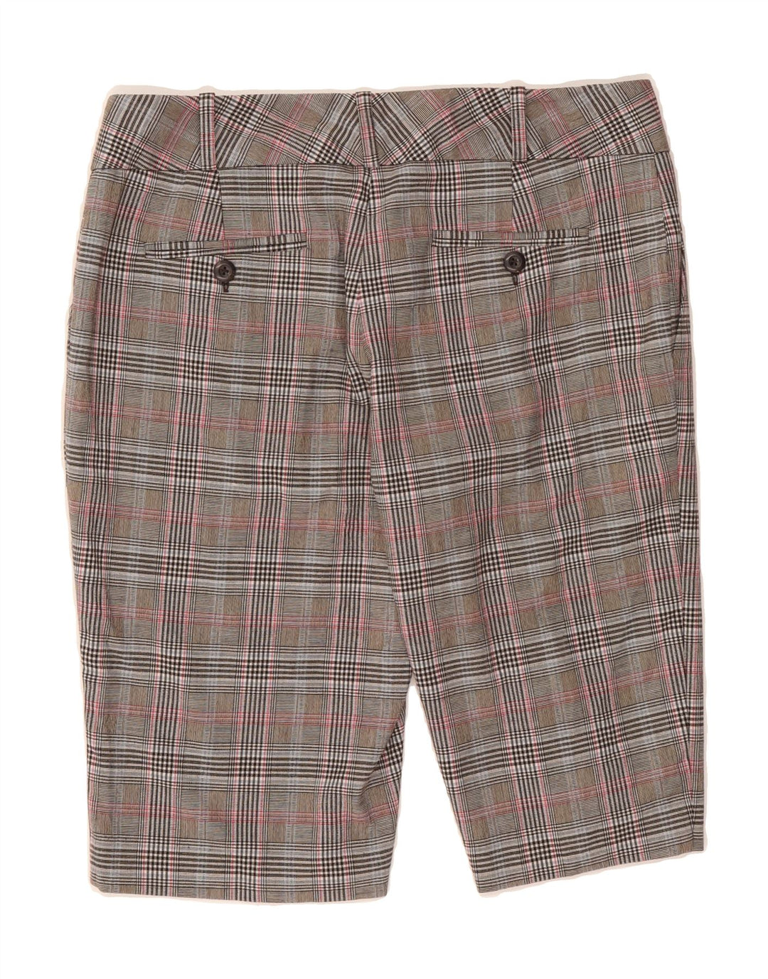 MOSSIMO Womens Chino Shorts US 2 XS W30  Grey Check Polyester Vintage Mossimo and Second-Hand Mossimo from Messina Hembry 