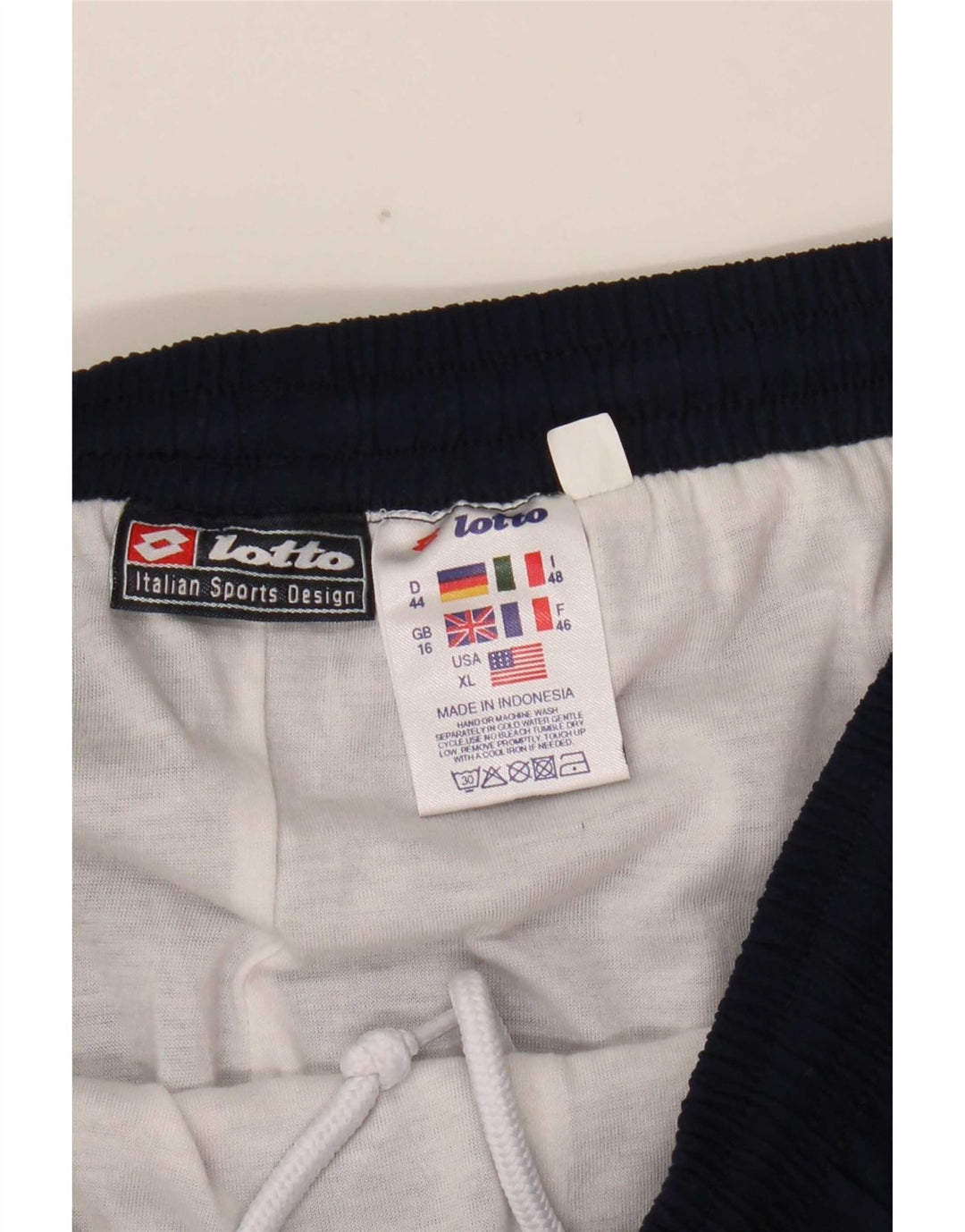 Pantaloni da tuta da donna Lotto UK 16 Large Blu Navy Poliestere