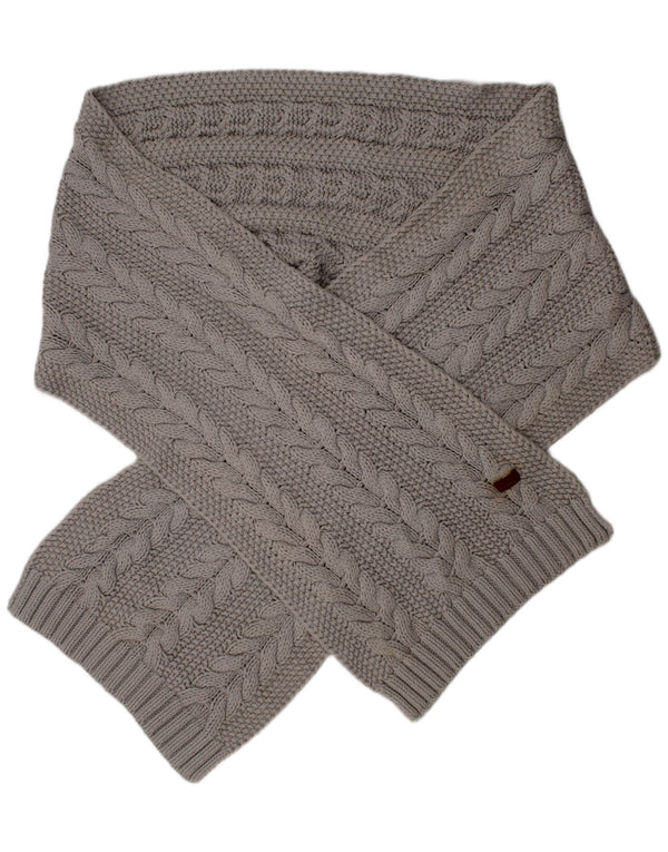 Sciarpa rettangolare in maglia da donna Barbour taglia unica grigia
