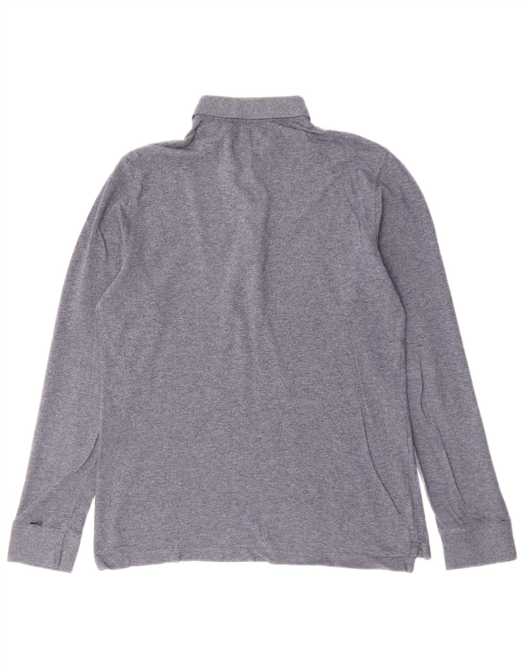 Polo da uomo a maniche lunghe MASSIMO DUTTI Grigio medio
