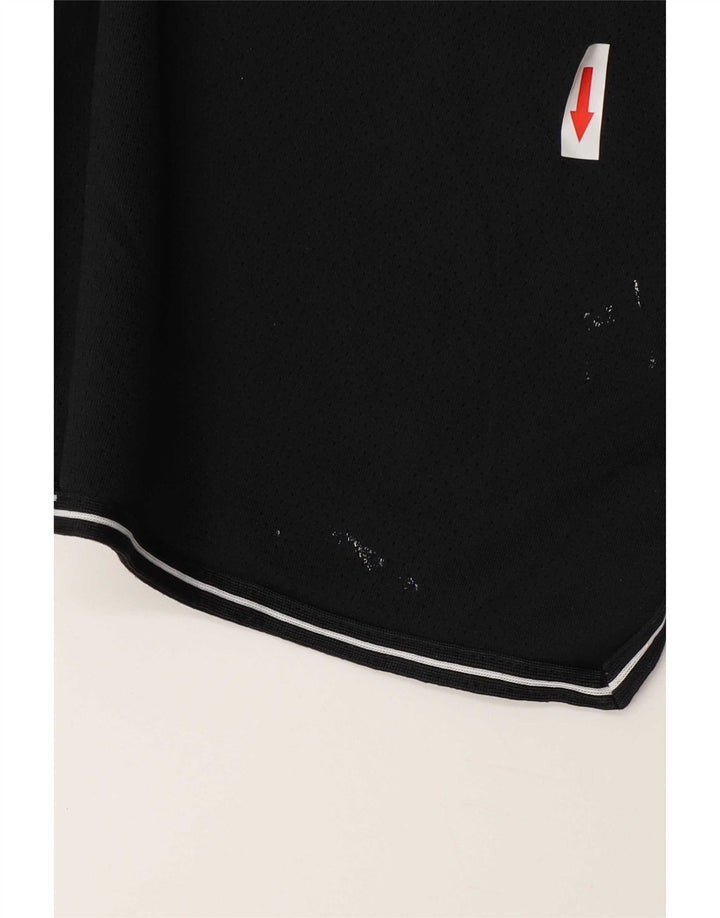 Pantaloncini sportivi Nike Dri Fit da uomo, poliestere medio nero