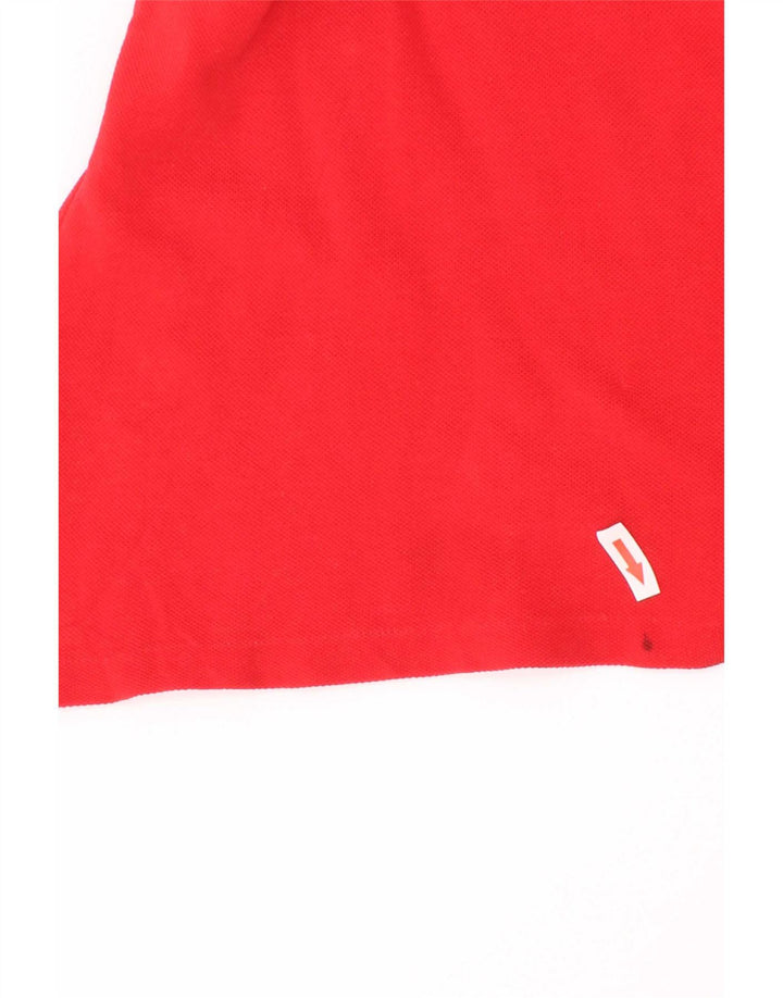 Polo Lacoste da bambino 13-14 anni in cotone rosso
