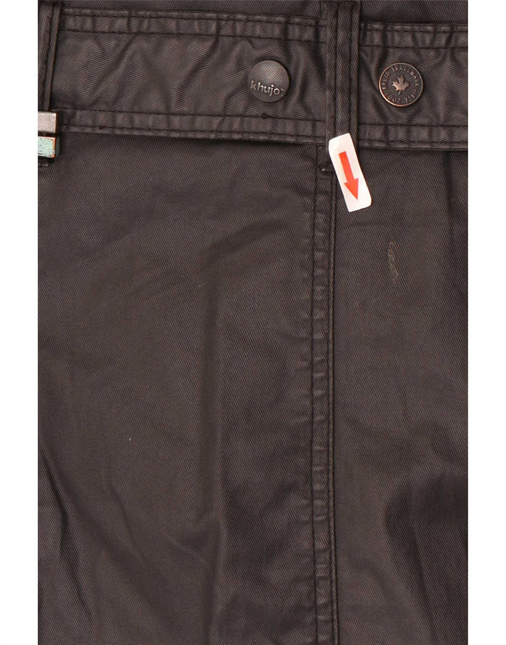 Trench da donna KHUJO UK 18 XL poliestere nero