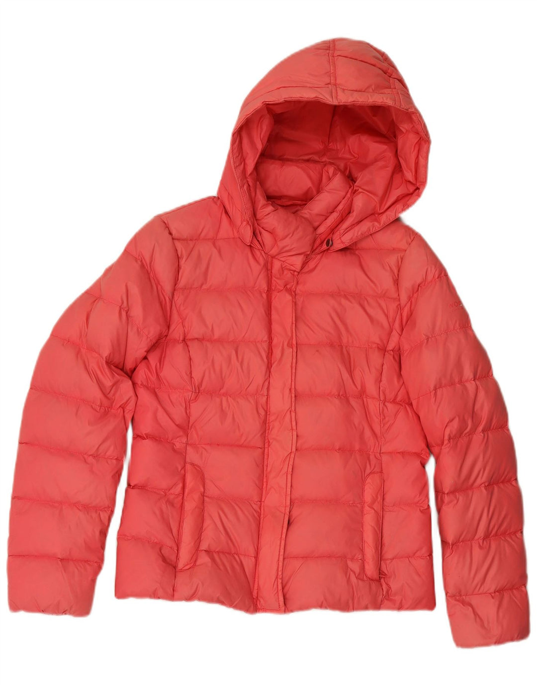 Giacca imbottita con cappuccio da donna Woolrich UK 10 Small Rosa Poliammide