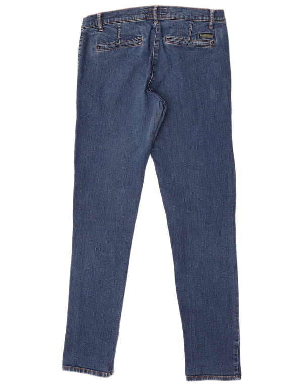Jeans Skinny Donna Trussardi IT 40 Small W26 L31 Blu Poliestere